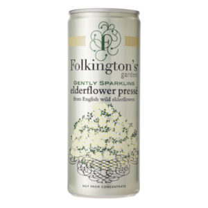 Folkington’s Gently Sparkling Elderflower Presse (12 x 250ml)