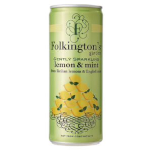 Folkington’s Gently Sparkling Lemon & Mint Presse (12 x 250ml)