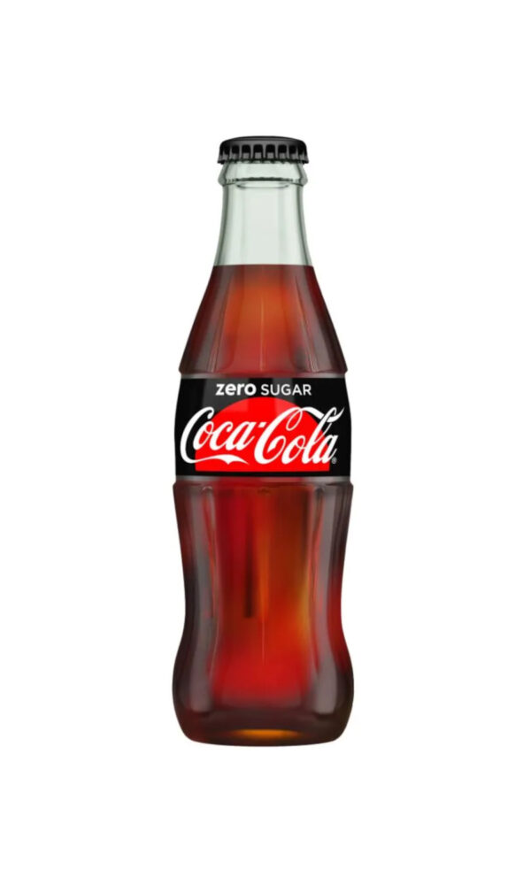 Coke Zero Glass Bottles (24 x 330ml)