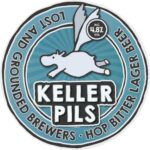 keller pils tap badge