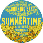 Burning sky summertime cask