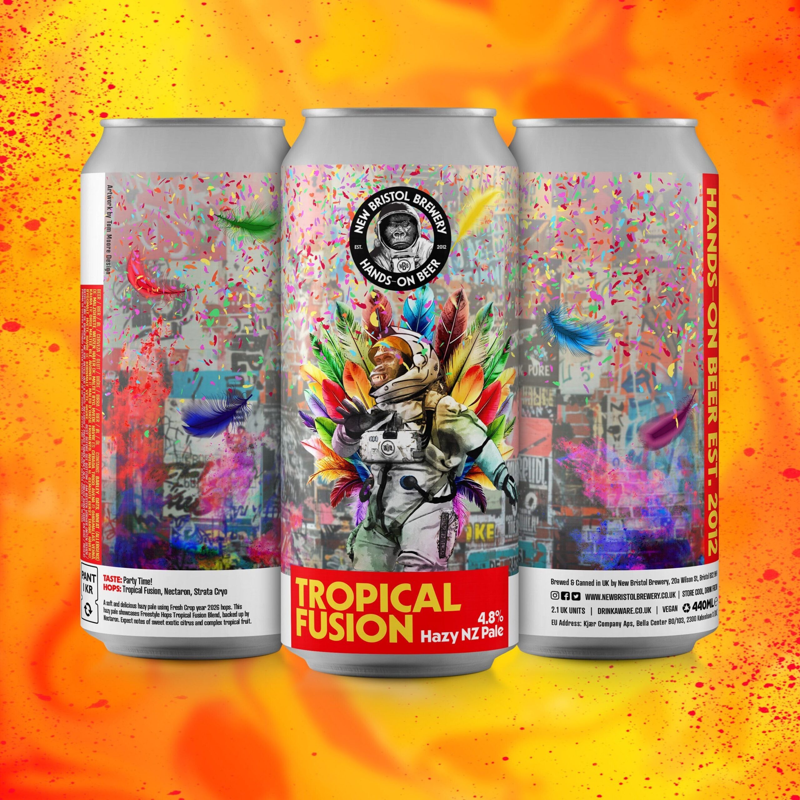 Tropical Fusion Hazy New Zealand Pale 12 x 440ml